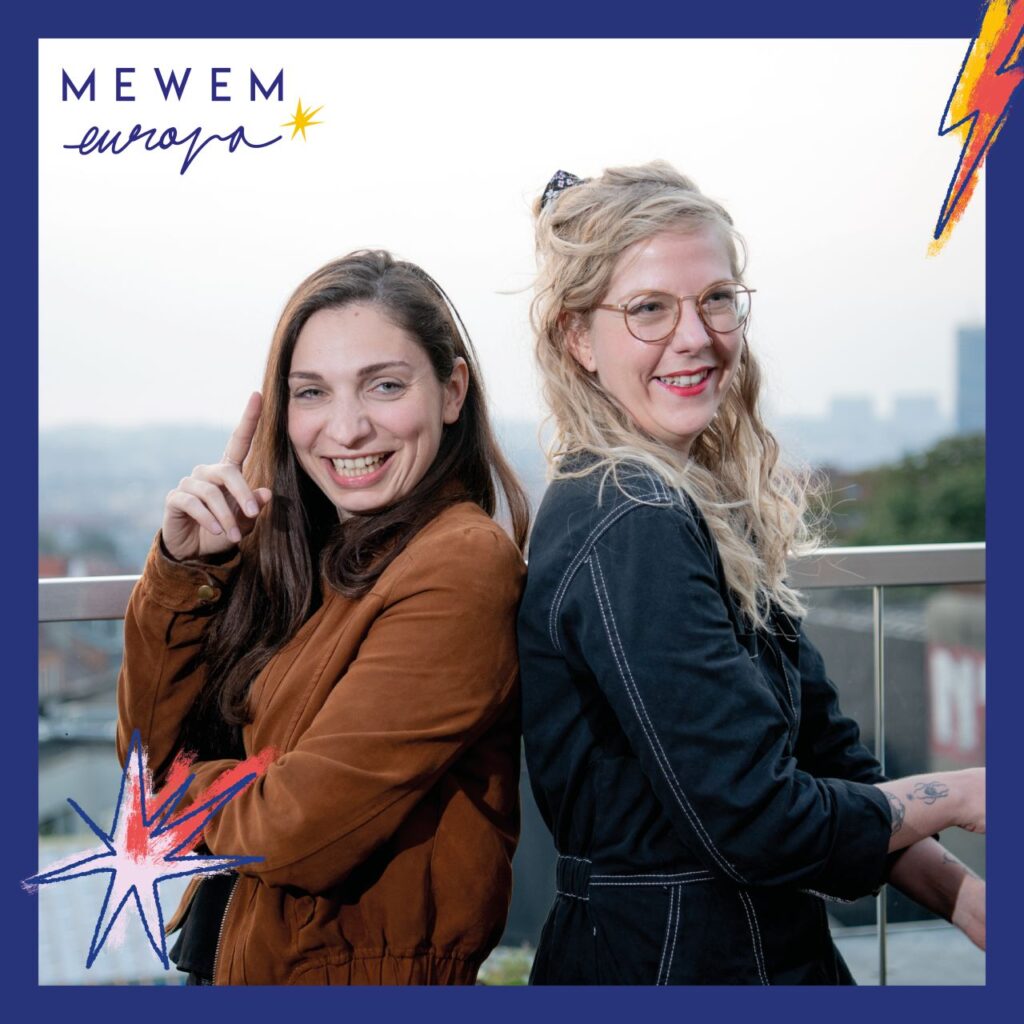 MEWEM Europa mentors & mentees in Belgium: Greta Vecchio & Maureen Vanden Berghe